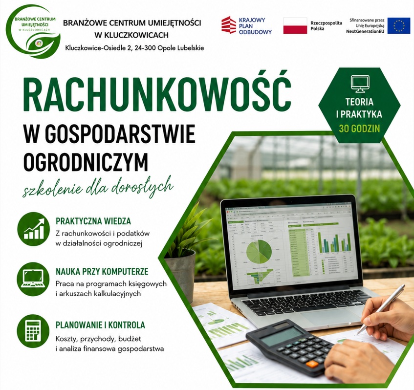 Rachunkowość w gospodarstwie ogrodniczym
